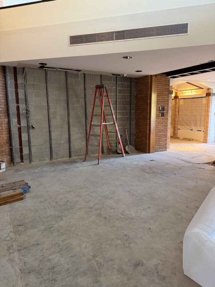 North Lobby demolition