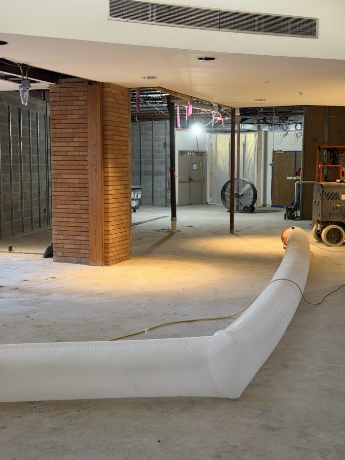 North Lobby demolition