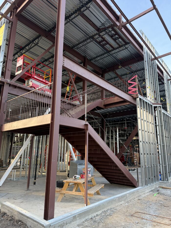 Finalizing frame and exterior sheathing