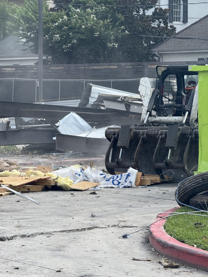 Continued demo of the cottages